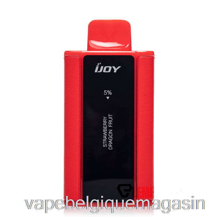 Vape Belgique Ijoy Capitaine 10000 Jetable Fraise Fruit Du Dragon